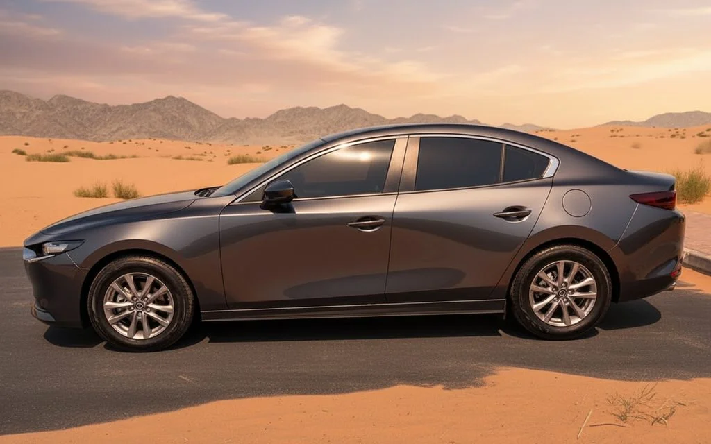 Mazda 3 2025 Dark Gray side profile