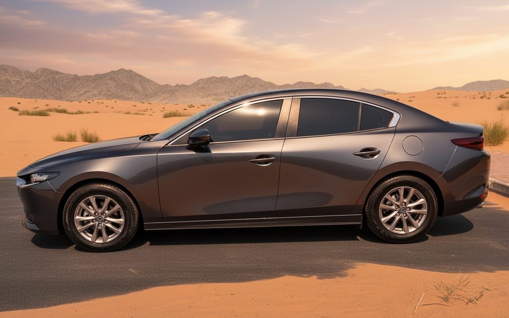 Mazda 3 2025 Dark Gray side profile