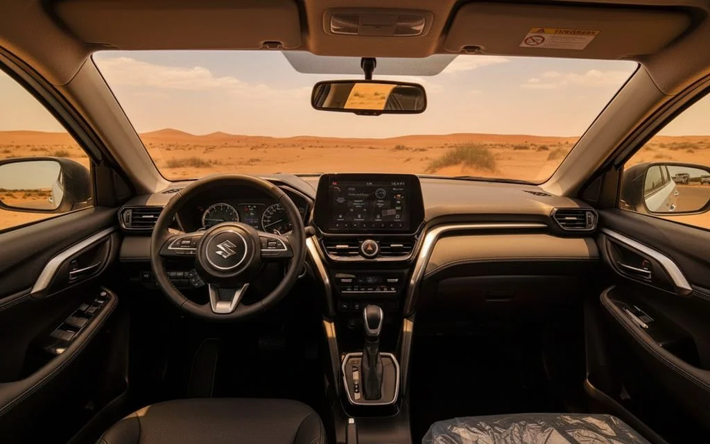 Suzuki Vitara 2023 interior view showing trim