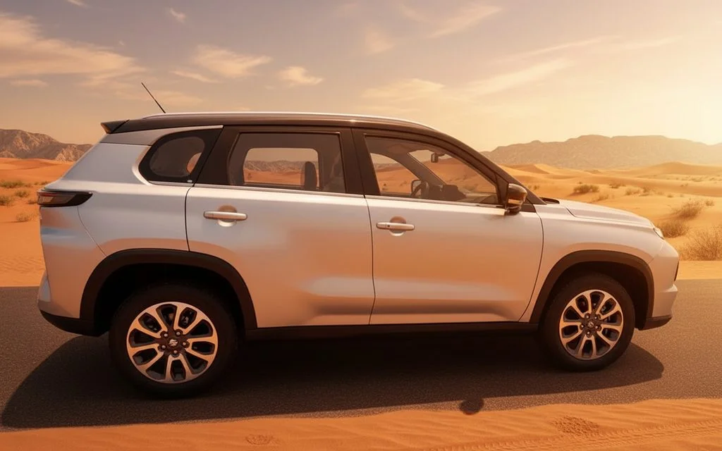 Suzuki Vitara 2023 Silver side profile