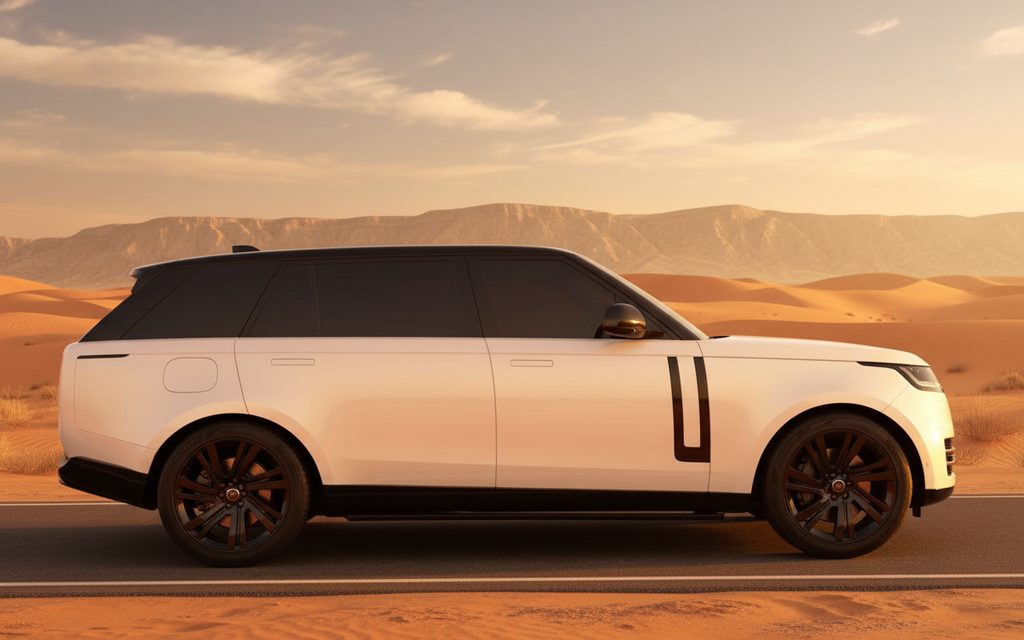 LandRover RangeRoverVogue 2024 White side profile