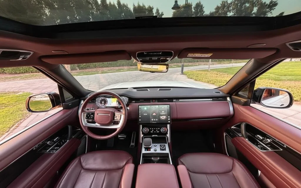 LandRover RangeRoverVogue 2024 dashboard and infotainment