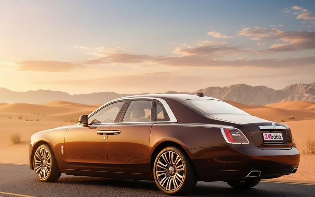 RollsRoyce Ghost 2022 Red side profile