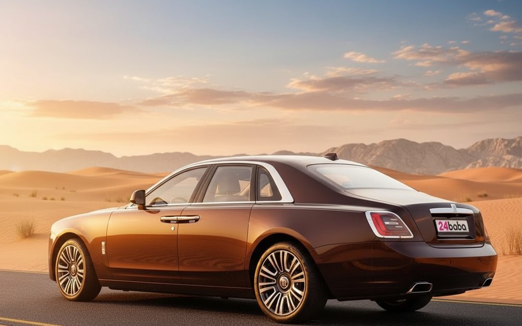 RollsRoyce Ghost 2022 Red side profile