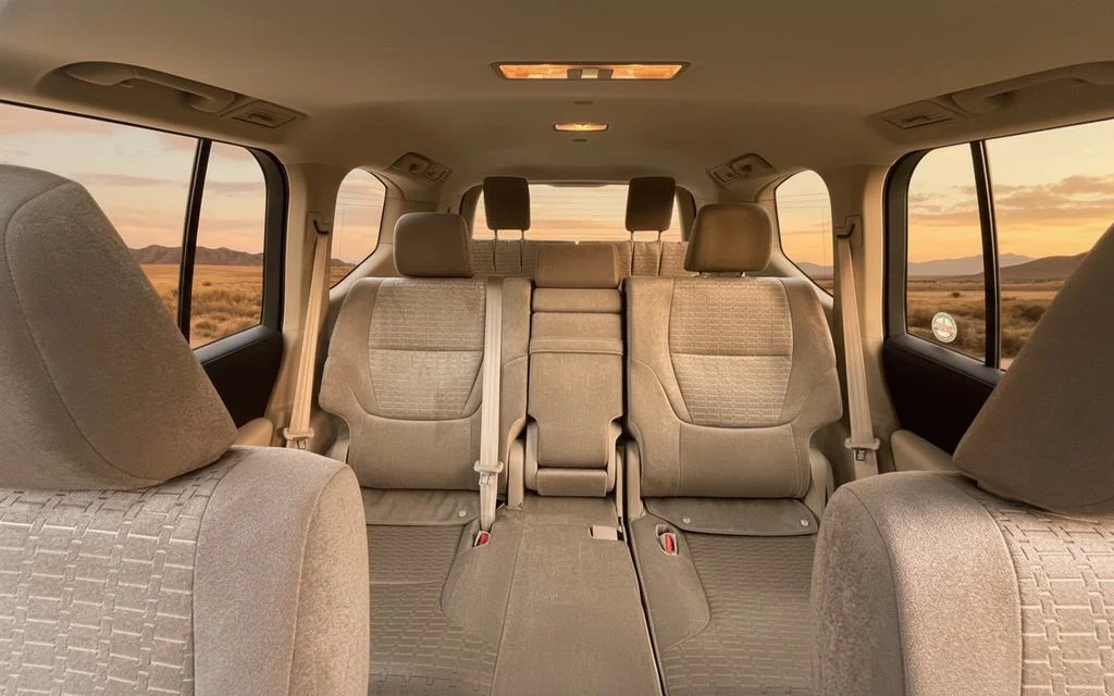 Toyota Land Cruiser 2024 leather seats and cabin