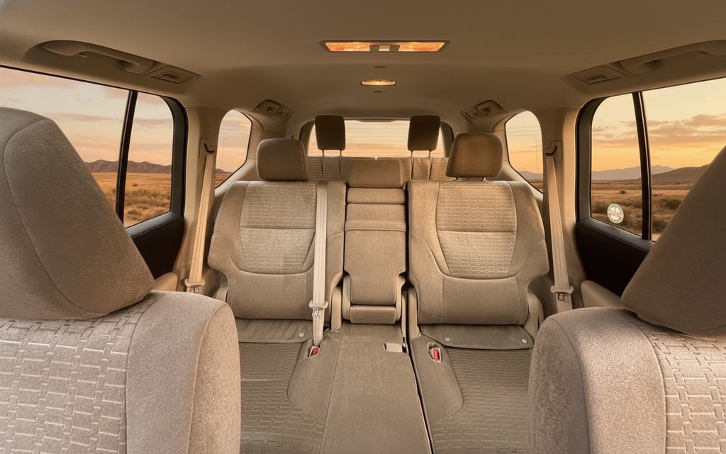 Toyota Land Cruiser 2024 leather seats and cabin