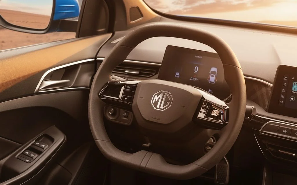 Mg 3 2024 interior view showing trim