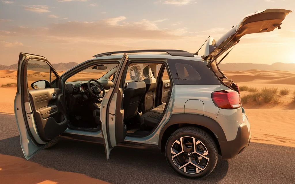 Citroen C3 2024 Silver side profile