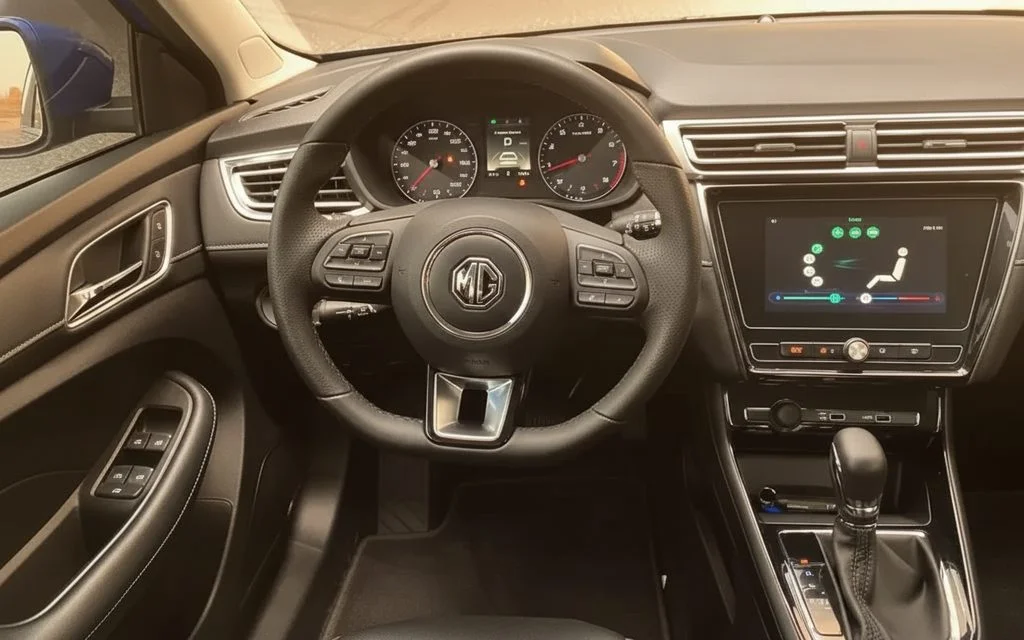 Mg 5 2023 interior view showing trim
