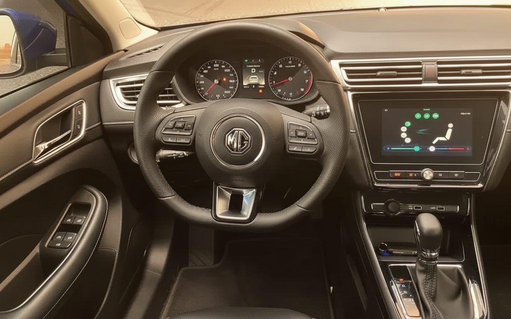 Mg 5 2023 interior view showing trim