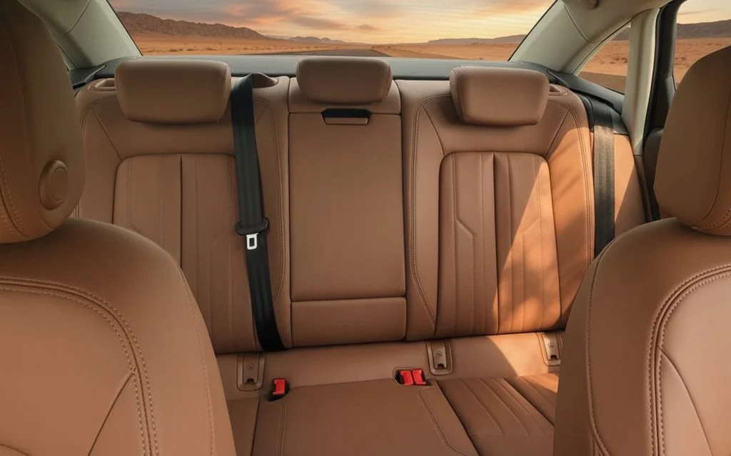 Audi A6 2025 leather seats and cabin