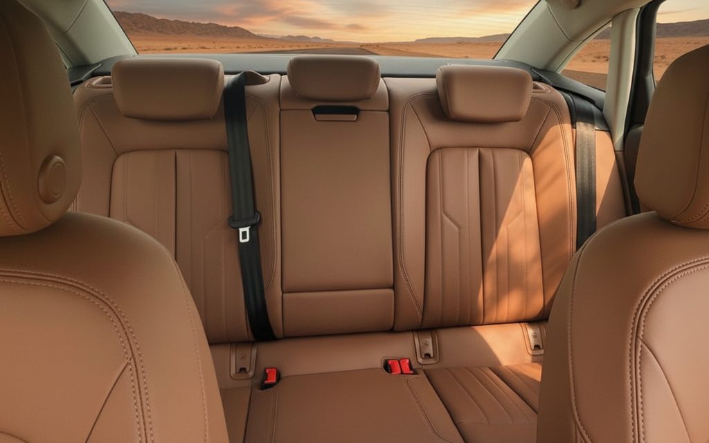 Audi A6 2025 leather seats and cabin