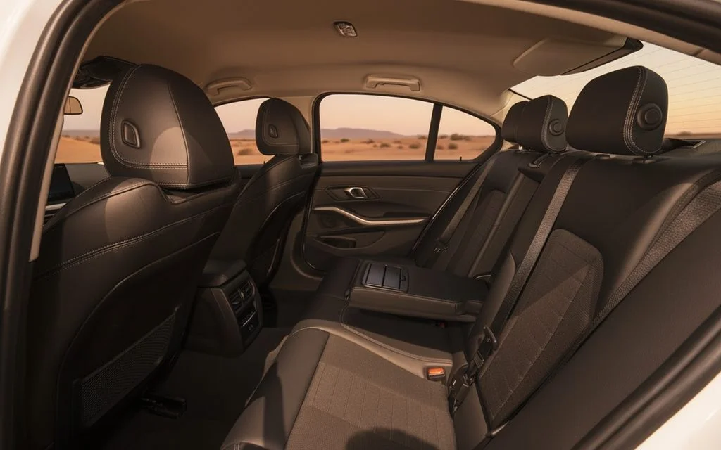 Bmw 320 2022 leather seats and cabin