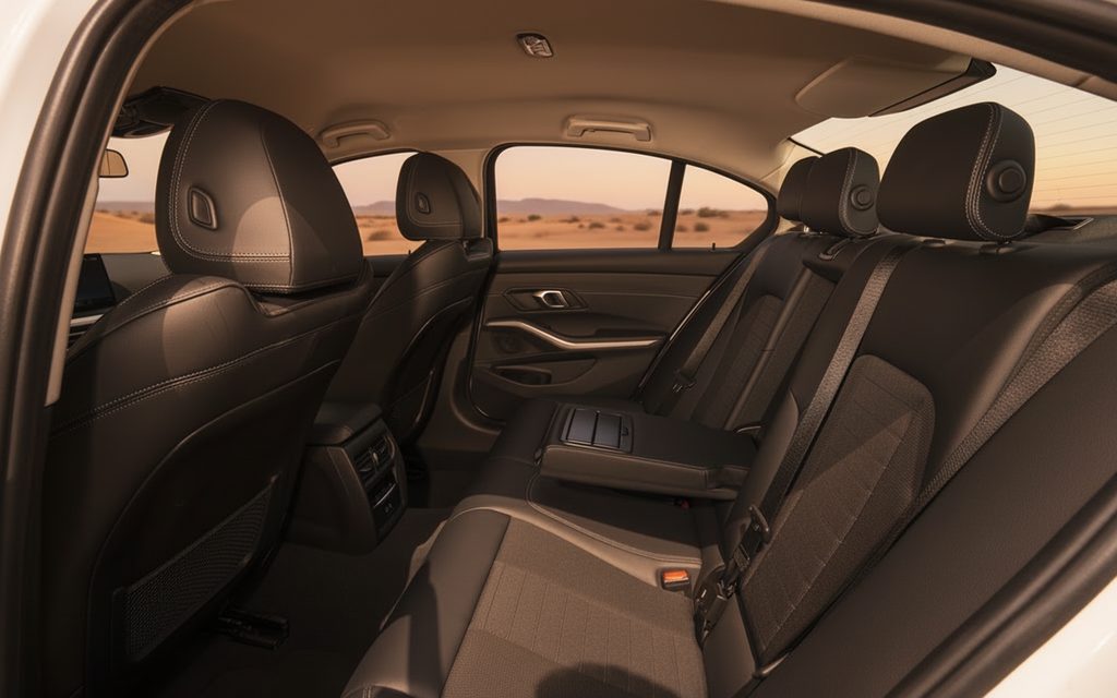 Bmw 320 2022 leather seats and cabin