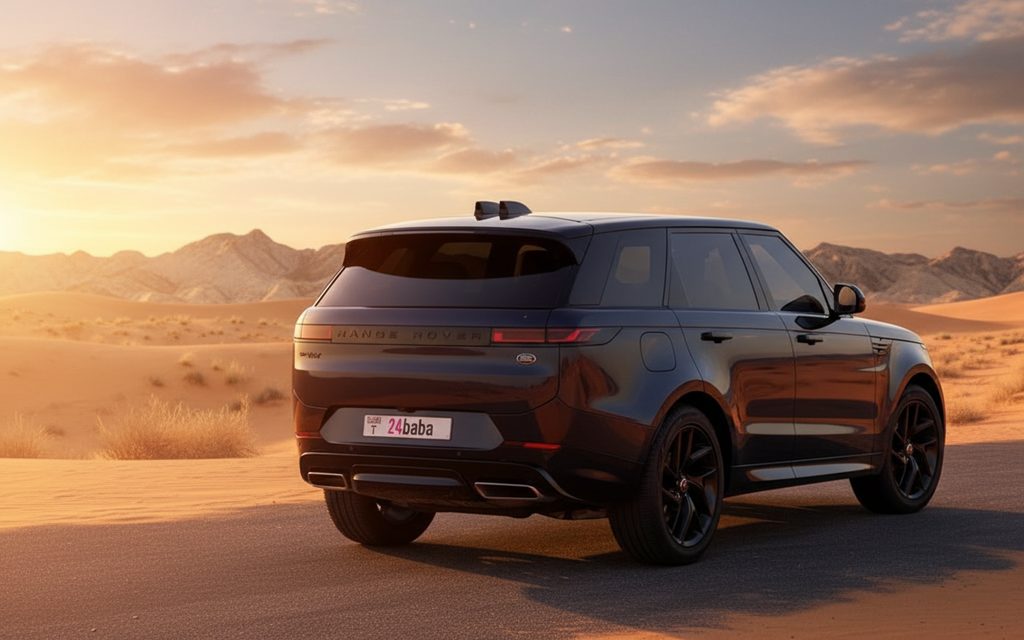 LandRover RangeRoverSport 2023 Dark Gray rear view showing taillights