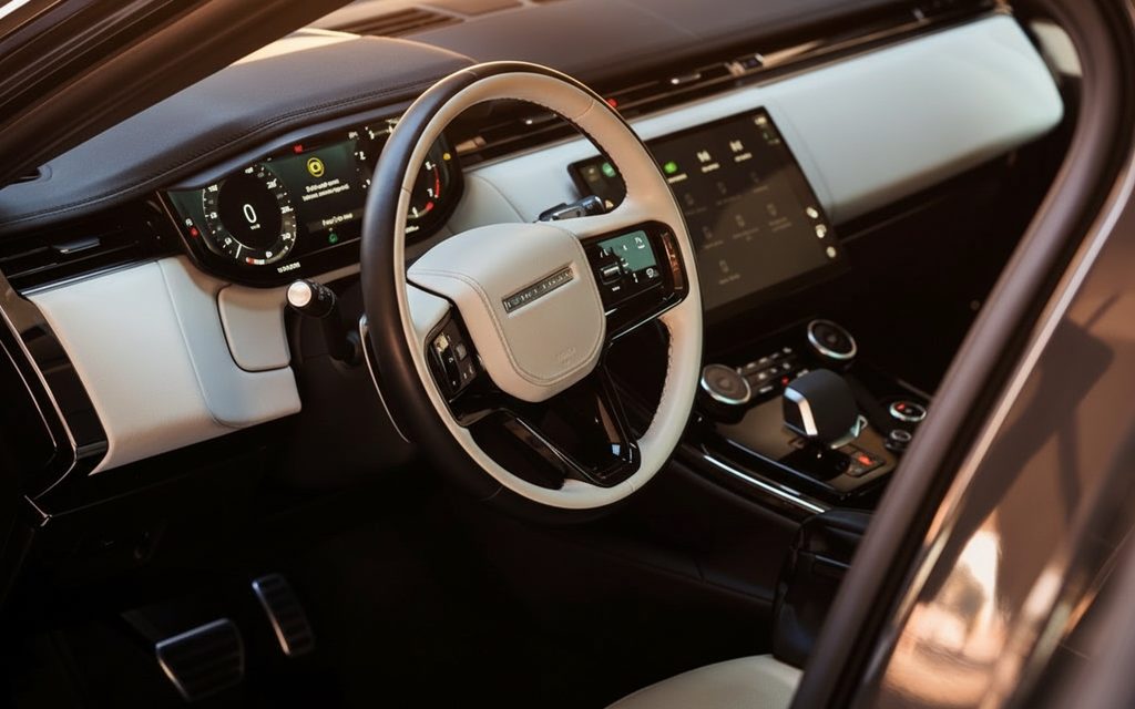 LandRover RangeRoverSport 2023 dashboard and infotainment
