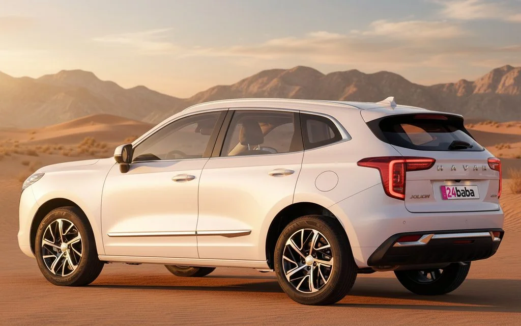 Haval Jolion 2023 White side profile
