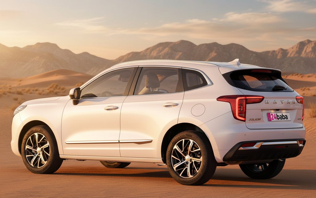 Haval Jolion 2023 White side profile
