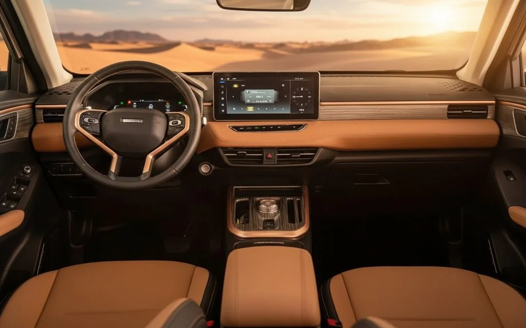 Haval Jolion 2023 dashboard and infotainment