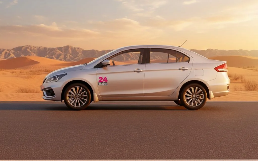 Suzuki Ciaz 2024 Silver side profile
