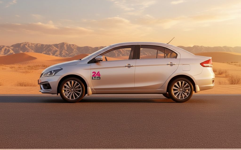 Suzuki Ciaz 2024 Silver side profile