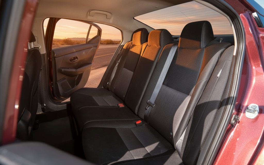 Nissan Sentra 2024 leather seats and cabin