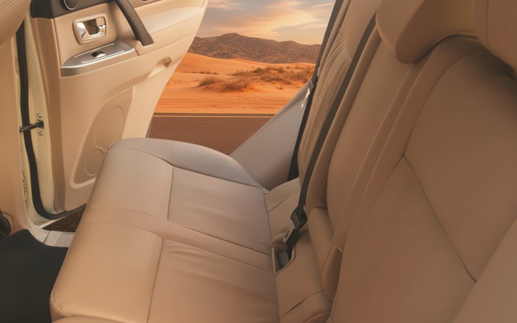 Mitsubishi Pajero 2020 leather seats and cabin