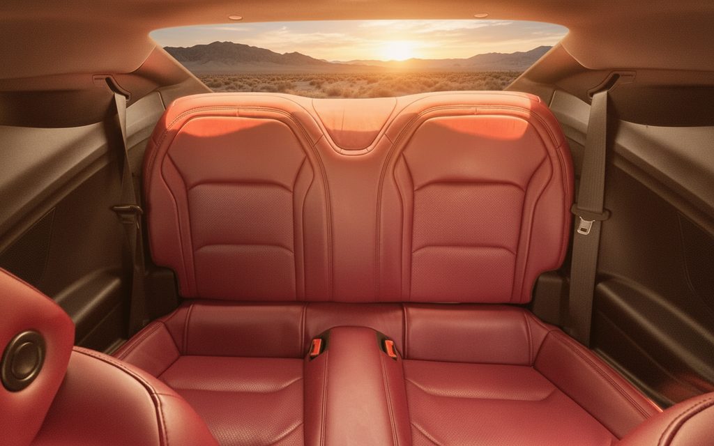 Chevrolet Camaro 2020 leather seats and cabin