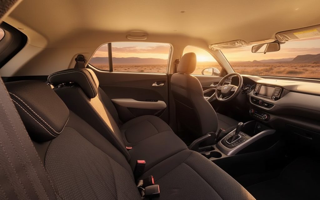 Chevrolet Groove 2025 interior view showing trim