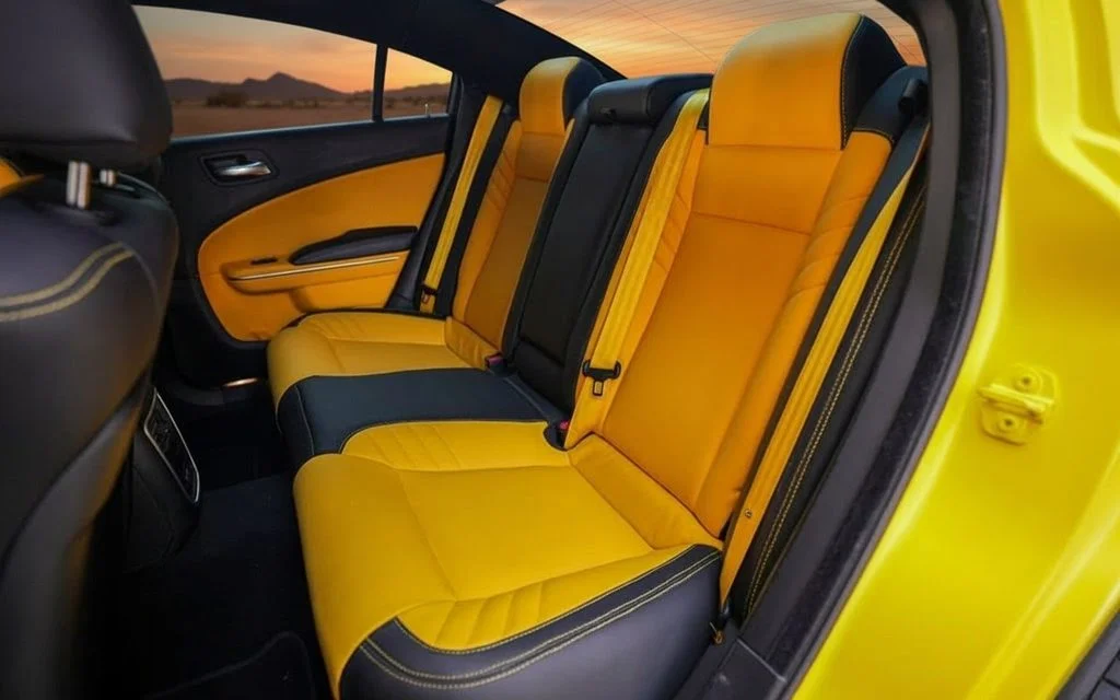 Dodge Charger 2021 leather seats and cabin