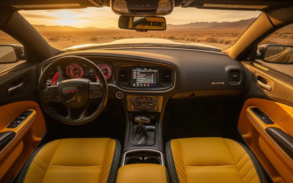 Dodge Charger 2021 dashboard and infotainment