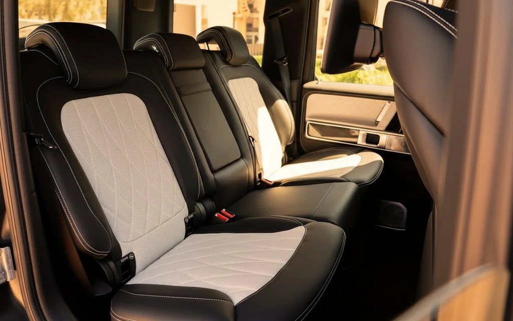 Mercedes G63 2025 leather seats and cabin