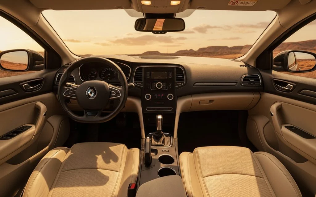 Renault Megane 2021 dashboard and infotainment