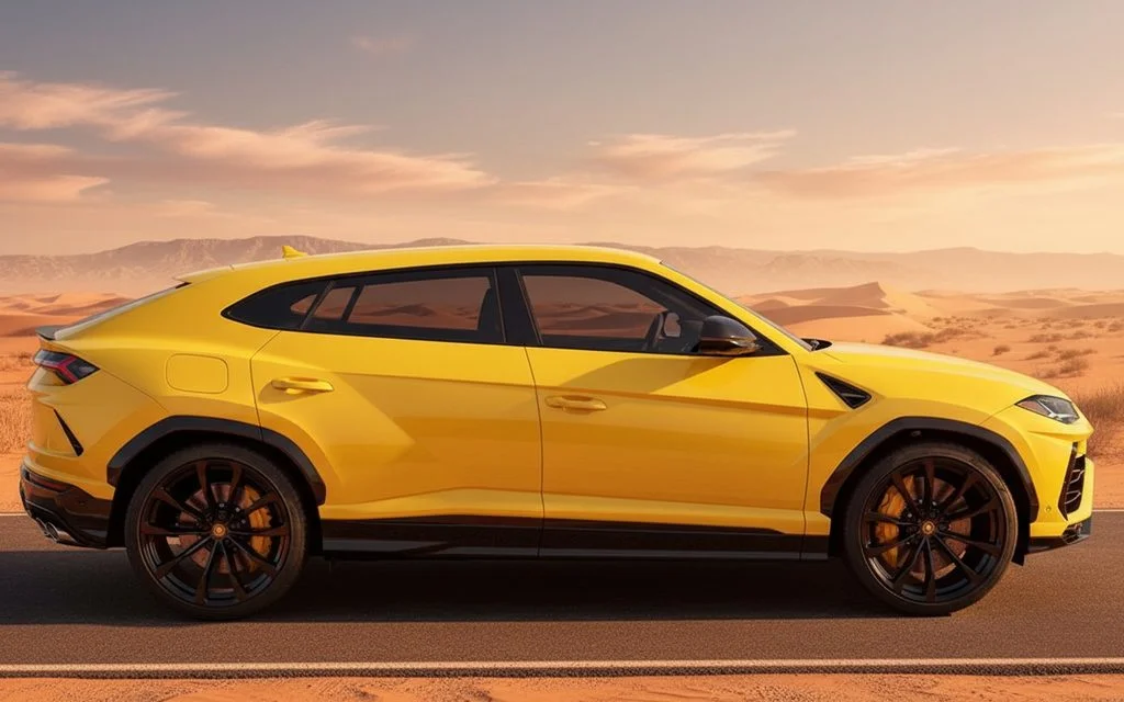 Lamborghini Urus 2022 side profile