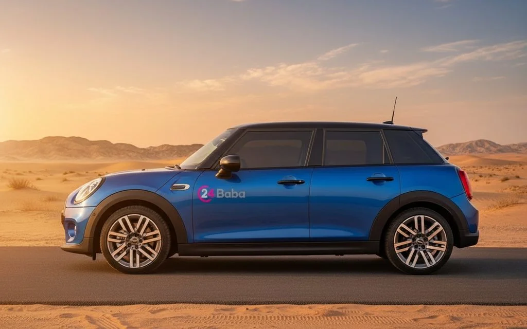 Mini Cooper 2025 Blue side profile