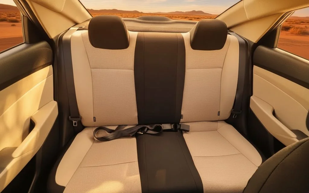 Hyundai Accent 2023 leather seats and cabin