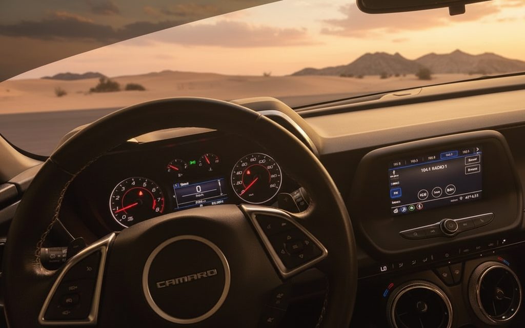 Chevrolet Camaro 2020 interior view showing trim