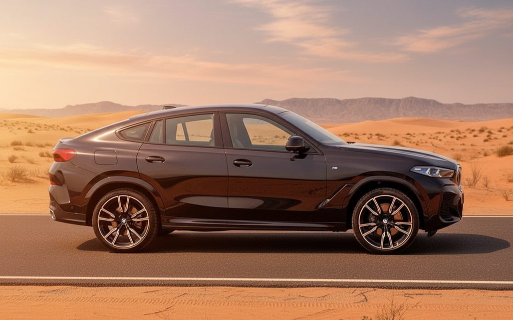 Bmw X6 2025 Black side profile