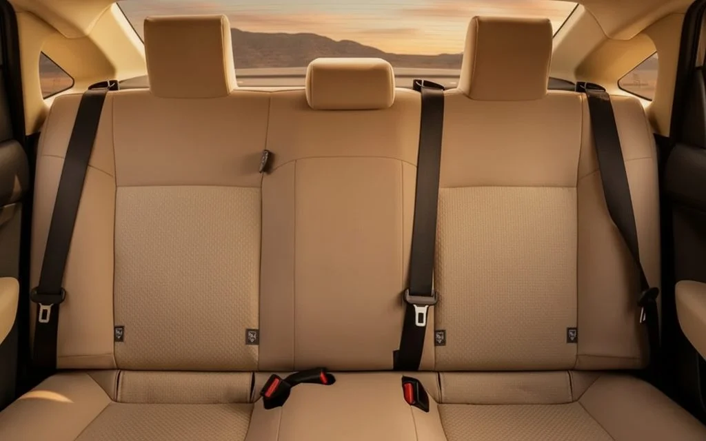 Toyota Yaris 2025 leather seats and cabin