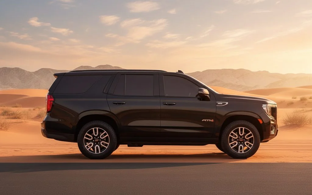 Gmc Yukon 2023 Black side profile