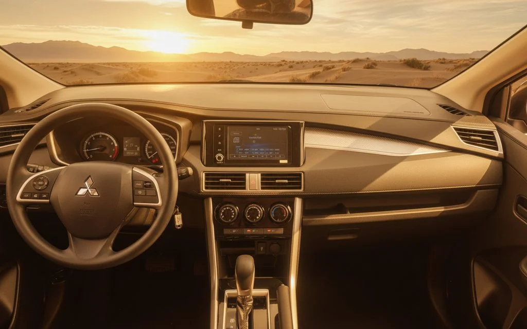 Mitsubishi Xpander 2025 interior view showing trim
