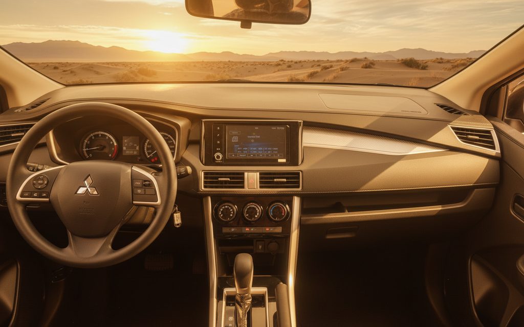 Mitsubishi Xpander 2025 interior view showing trim