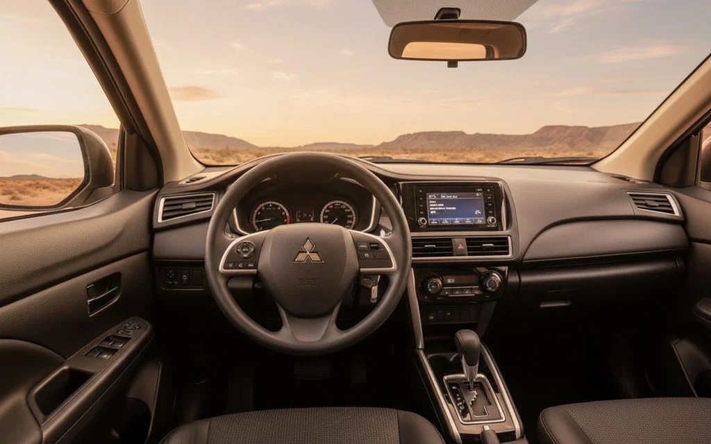Mitsubishi Xpander 2025 interior view showing trim