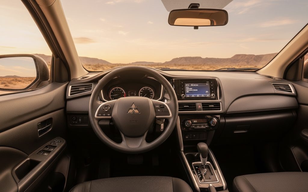 Mitsubishi Xpander 2025 interior view showing trim