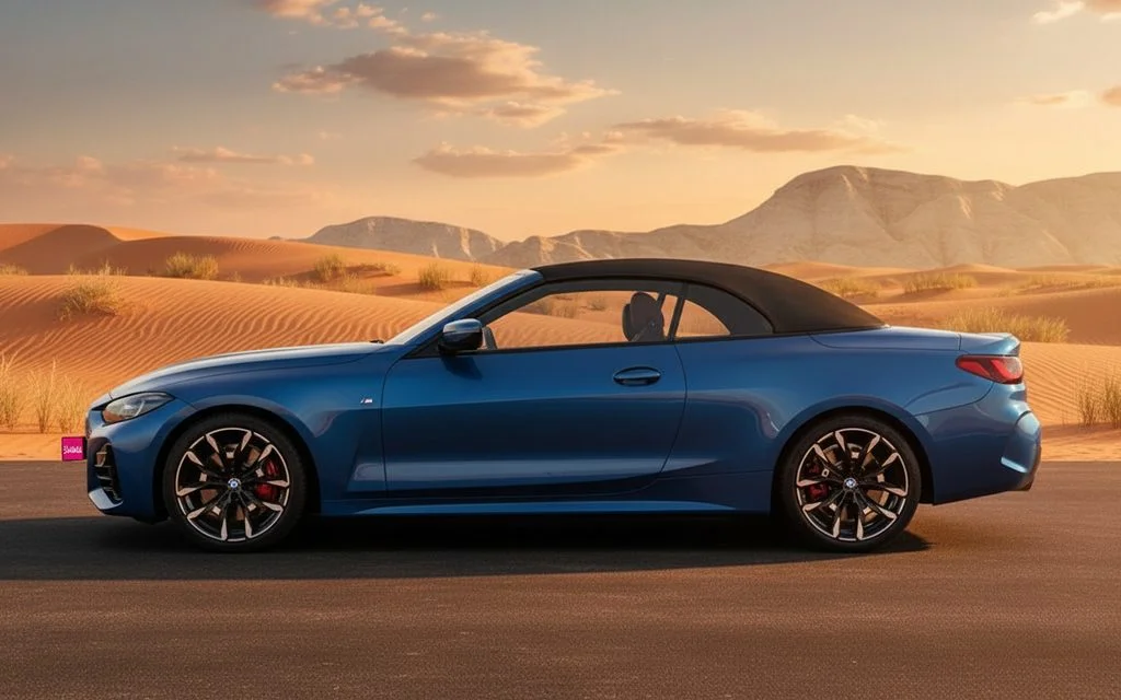 Bmw 430 2025 Blue side profile