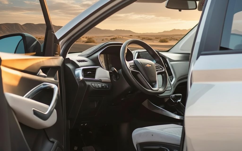 Chevrolet Captiva 2024 Silver steering view