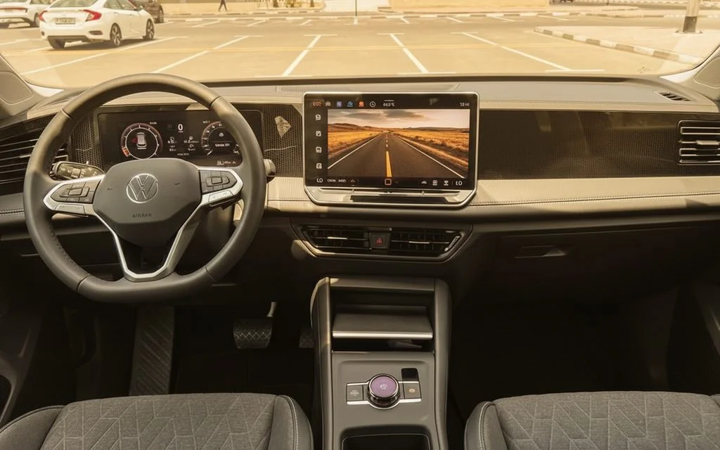 Volkswagen Tiguan 2025 interior view showing trim