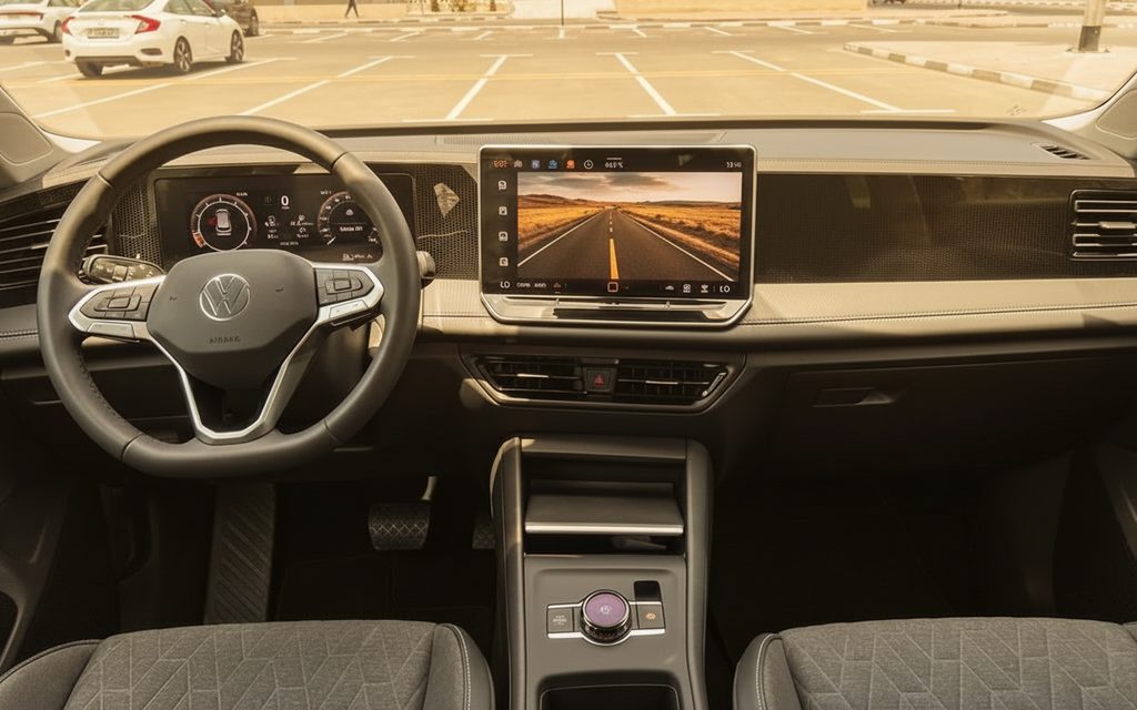 Volkswagen Tiguan 2025 interior view showing trim