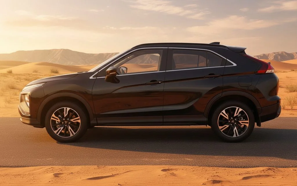 Mitsubishi Eclipse 2025 Black side profile