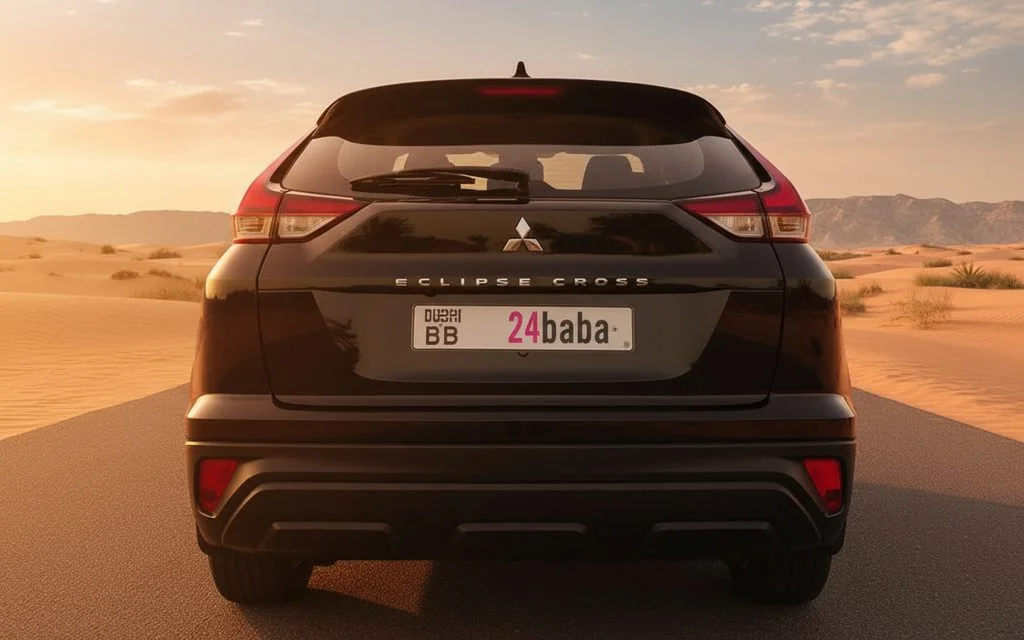 Mitsubishi Eclipse 2025 Black rear view showing taillights